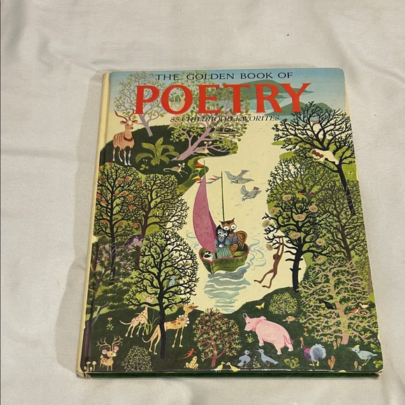Golden Books Other - The Golden Book of Poetry, 85 Childhood Favorites, Jane Werner, Gertrude Elliott